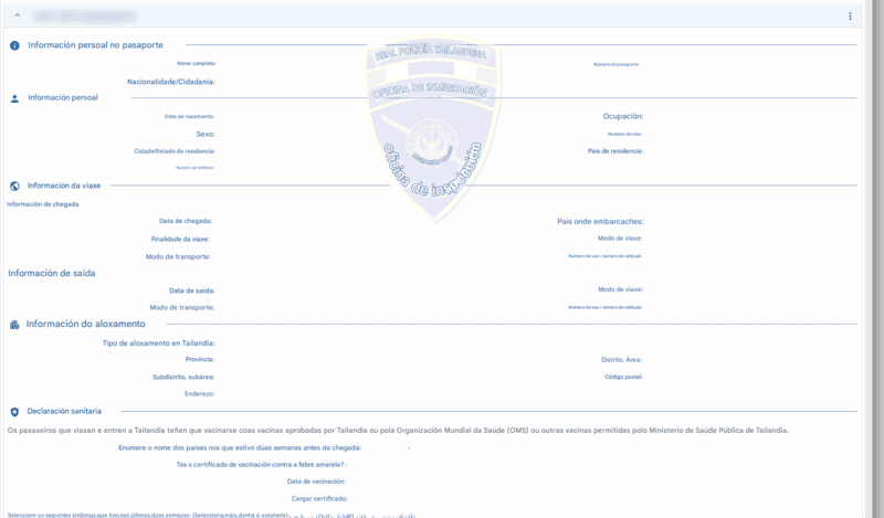 Proceso de Solicitude TDAC - Paso 5