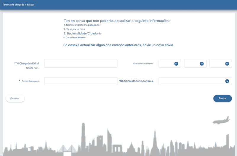 Proceso de Solicitude TDAC - Paso 1