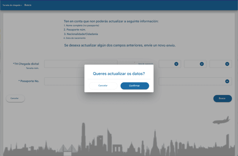 Proceso de Solicitude TDAC - Paso 2